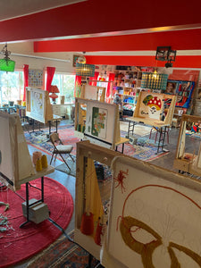 Repeat student only tufting open studio October 27th  2023