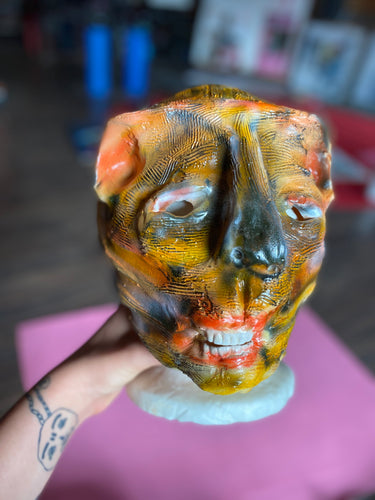 Latex tiger mask
