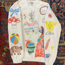 Load image into Gallery viewer, Cinderella sweater - hand drawn, one of a kind