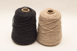 Paynes Gray Black 100% rug wool