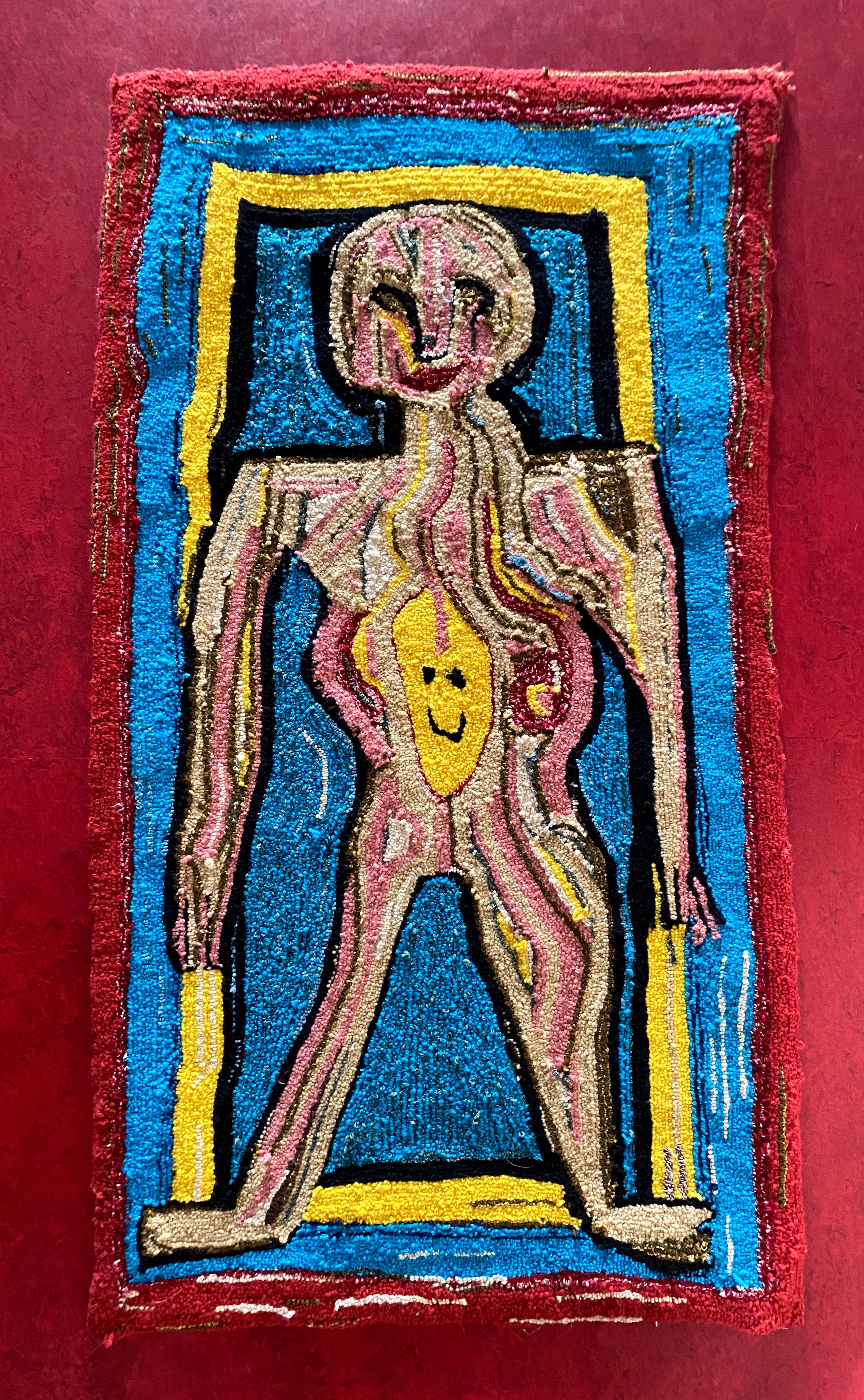Girl Trapped in Rug