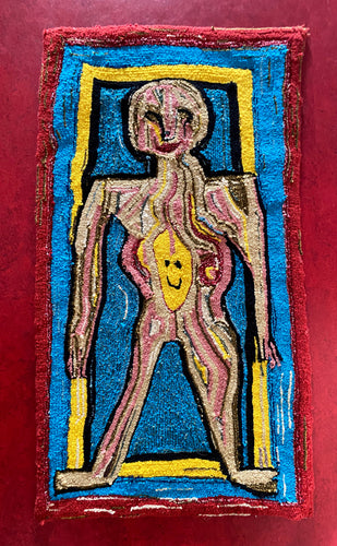 Girl Trapped in Rug